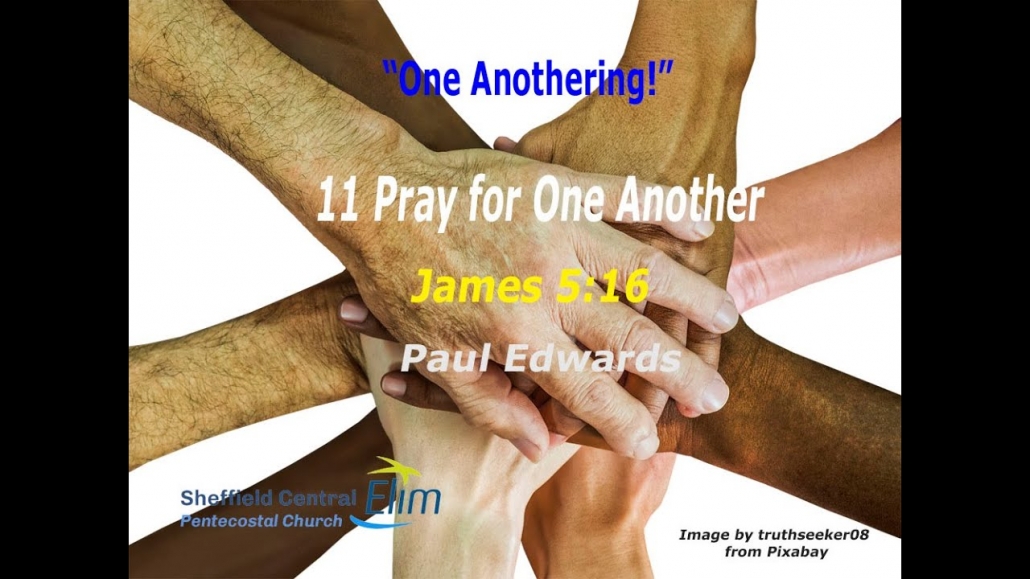 pray for one another